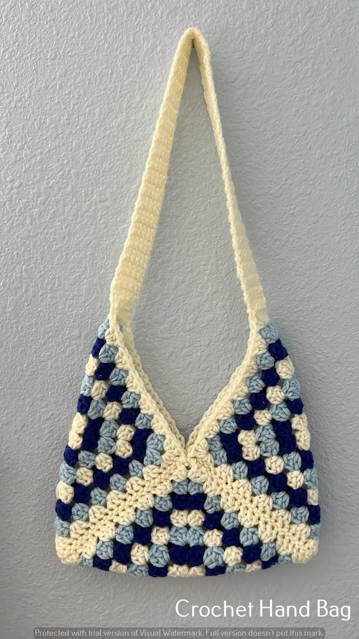 Unique Crochet Bag - SMA 90 - 103