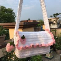 Crochet Tote Bag – SMA70 – 105 Crochet Tote Bag - SMA70 - 105